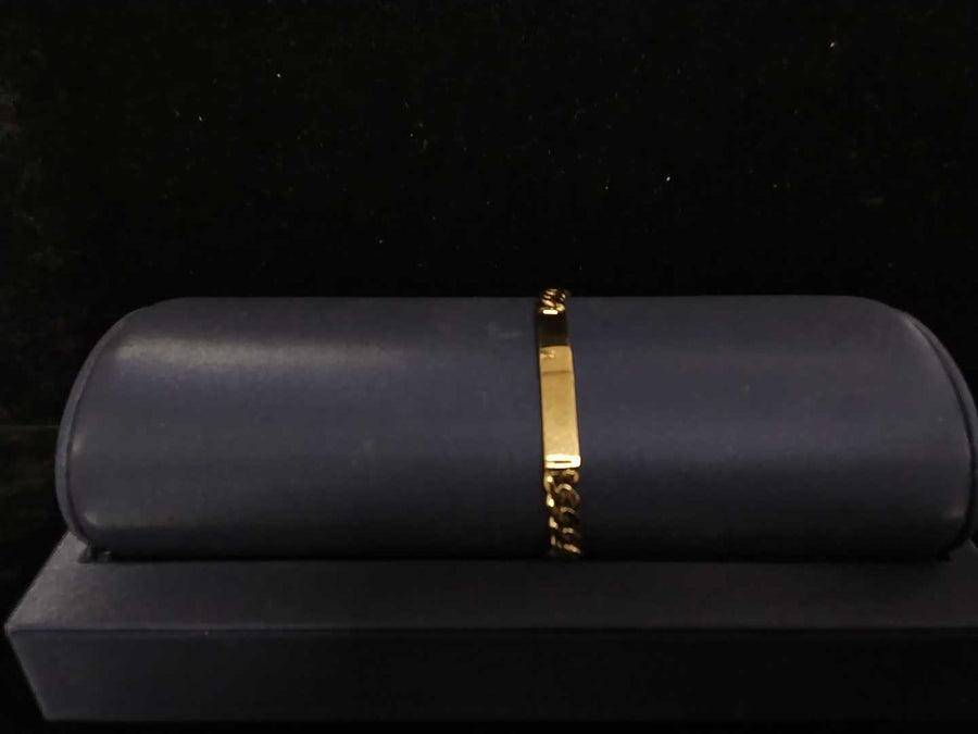 ID Bracelet - Yellow Gold 14k (.585) 16.9 grams 9 inch