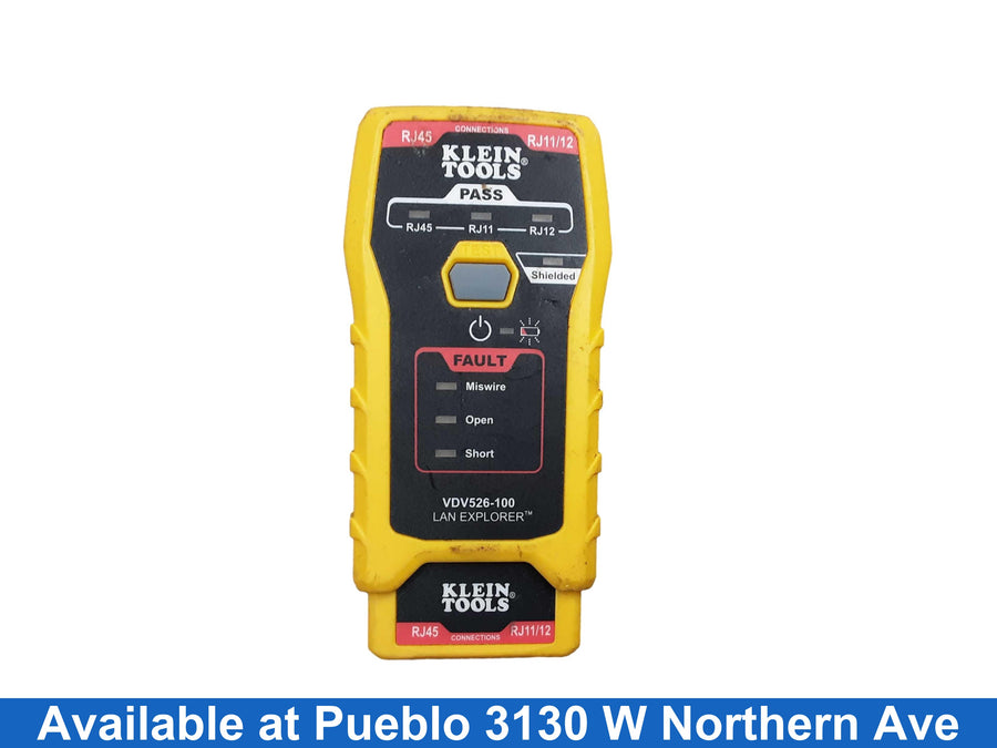Klein Tools Vdv526-100 Yellow Electrical Testing Instrument