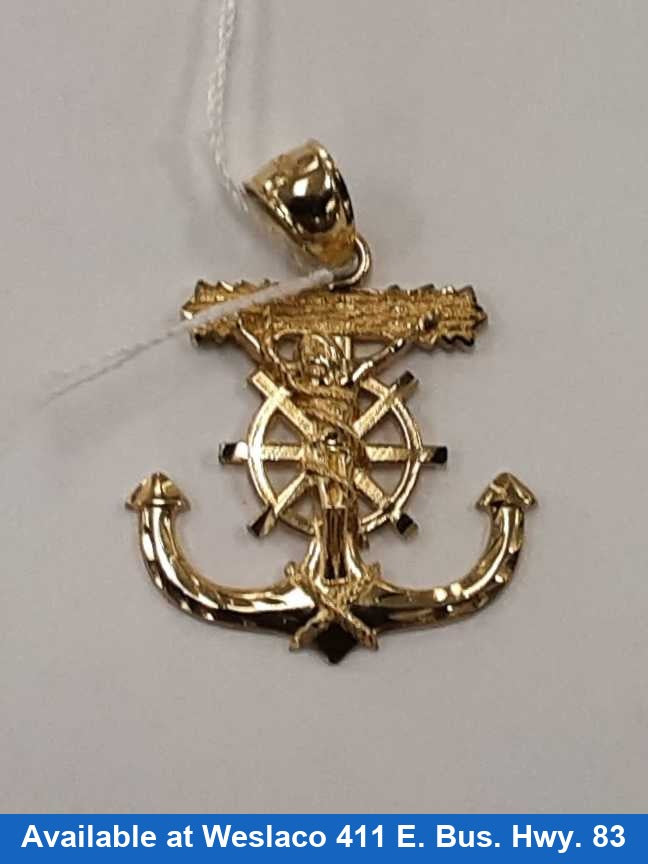Religious Pendant - Yellow Gold 10k (.417) 2.4 grams