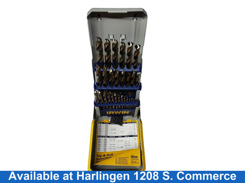 Irwin Heavy Duty Drill Bits Blue Hand Drill