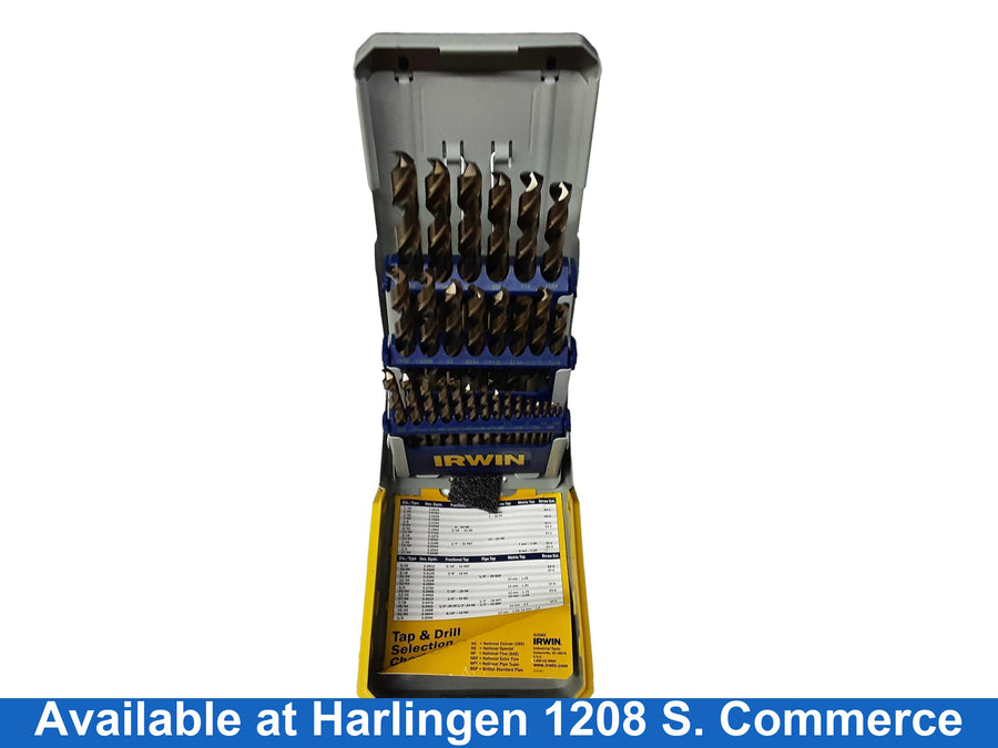 Irwin Heavy Duty Drill Bits Blue Hand Drill
