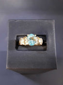 Women's Ring - Yellow Gold 10k (.417) 3.2 grams Size 7
