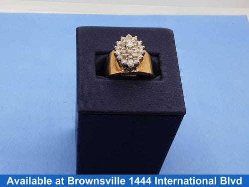 Women's Ring - Yellow Gold 10k (.417) 8 grams Size 8