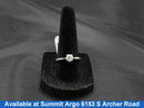 Ring - Engagement Set - White Gold 14k (.585) 2.6 grams Size 7.5