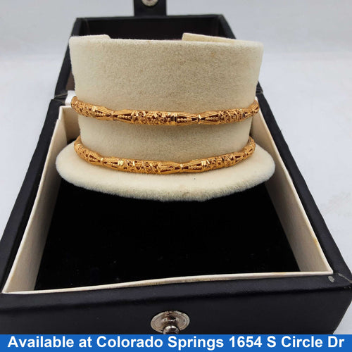 Bangle Bracelet - Yellow Gold 18k (.750) 16 grams 6 inch
