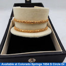 Bangle Bracelet - Yellow Gold 18k (.750) 16 grams 6 inch