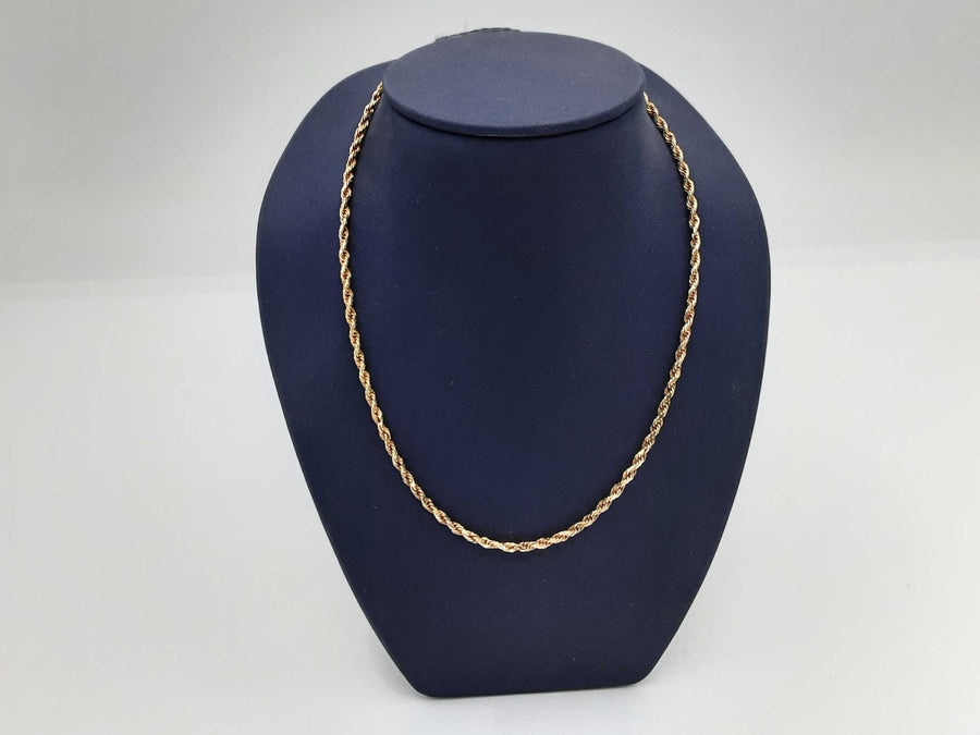 Rope Chain - Yellow Gold 14k (.585) 14.6 grams 24 inch