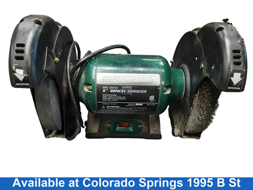 Masterforce 241-0817 Green Corded Grinder
