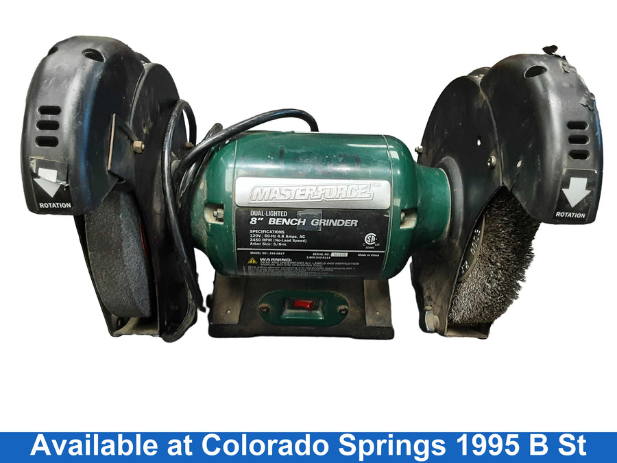 Masterforce 241-0817 Green Corded Grinder