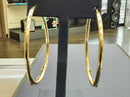 Bangle Earrings - Yellow Gold 10k (.417) 7.5 grams