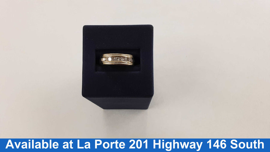 Men's Ring - White Gold 14k (.585) 5.4 grams Size 9