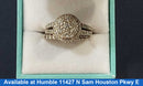Women's Ring - White Gold 14k (.585) 8.6 grams Size 7