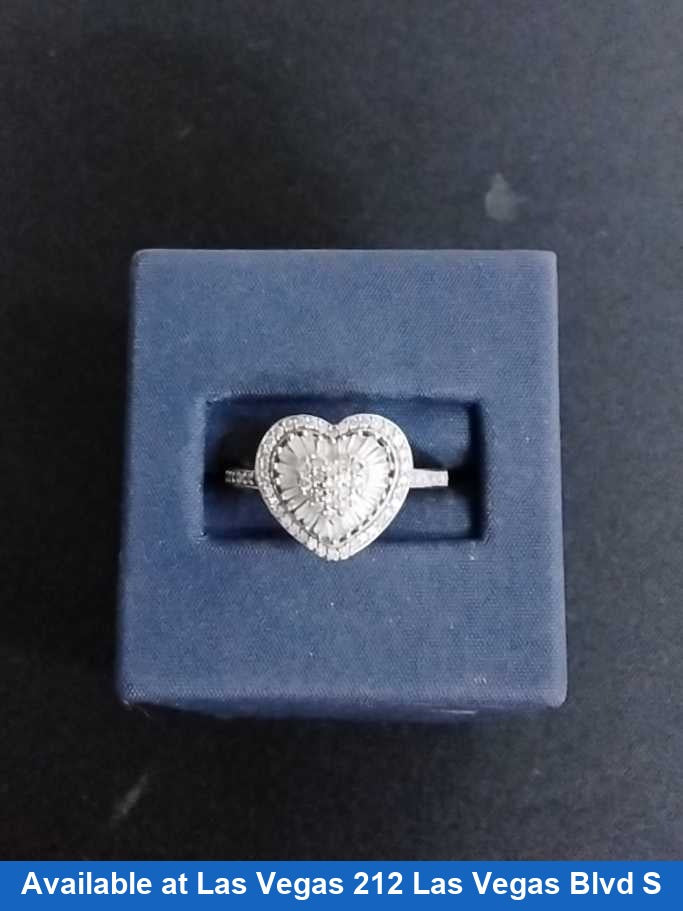 Women's Ring - White Gold 14k (.585) 2.7 grams Size 20