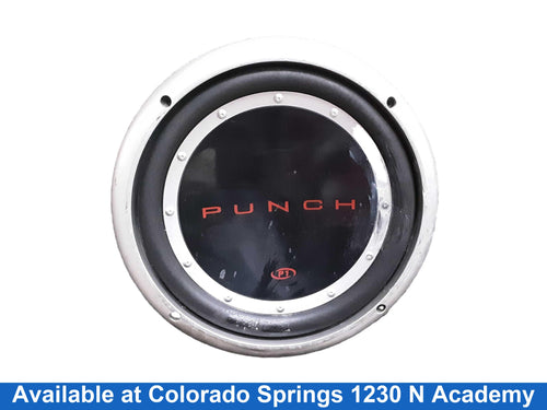 Punch P1 Black Car Sub-Woofer