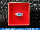 Women's Ring - White Gold 14k (.585) 4.3 grams Size 7