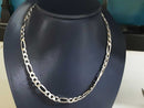 Figaro Chain - Silver 19.4 grams 18 inch