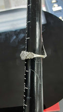 Women's Ring - White Gold 10k (.417) 2.8 grams Size 6.5