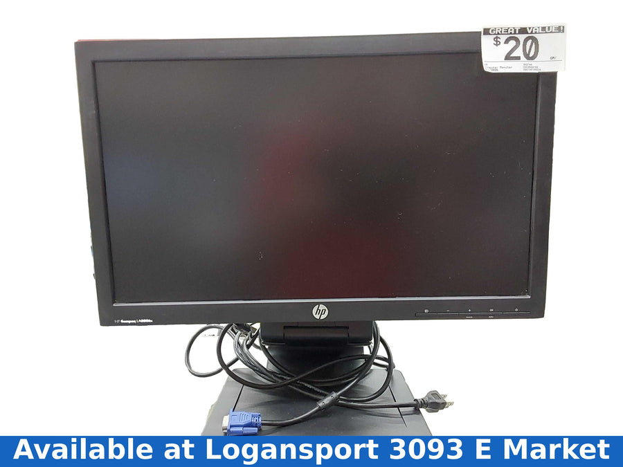 Hp Xn374a Black Computer Monitor