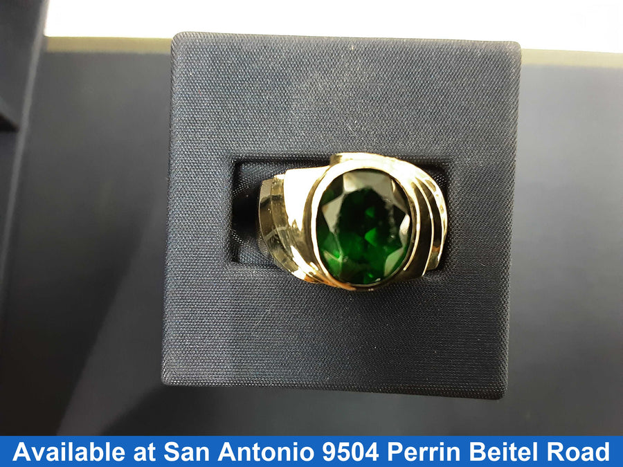 Men's Ring - Yellow Gold 14k (.585) 8.1 grams Size 12