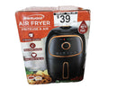 Brentwood 2qt Air Fryer Black Small Kitchen Appliance