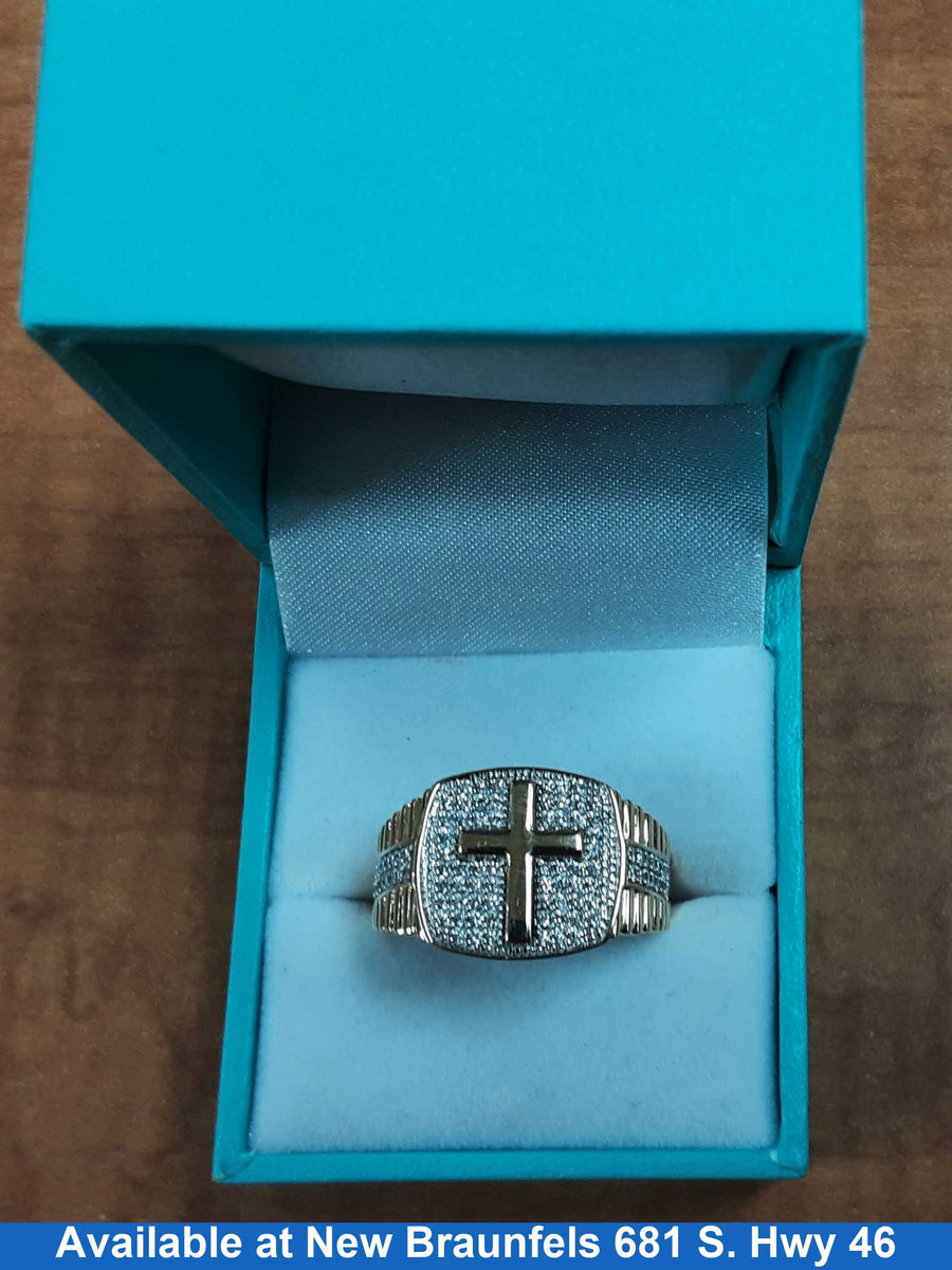 Men's Ring - Yellow Gold 10k (.417) 7 grams Size 10