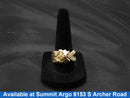 Men's Ring - Yellow Gold 14k (.585) 8 grams Size 10