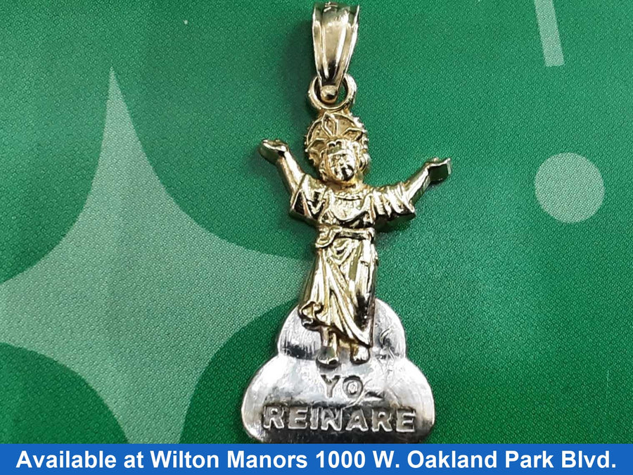 Religious Pendant - Yellow Gold 14k (.585) 1.1 grams