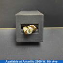 Women's Ring - Yellow Gold 14k (.585) 6.7 grams Size 7.5