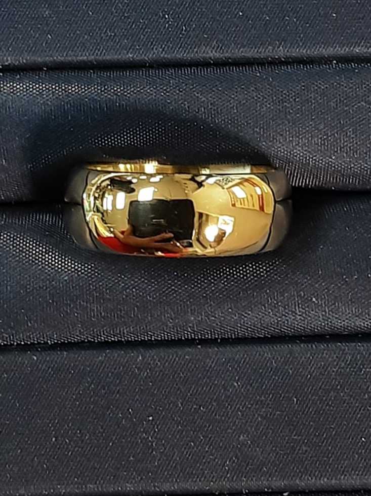 Ring - Wedding Band - Yellow Gold 14k (.585) 10 grams Size 9