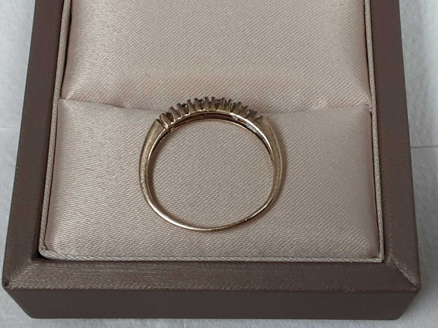 Ring - Wedding Band - Yellow Gold 10k (.417) 1.6 grams Size 8.5