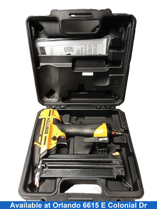 Bostitch Btfp12233 Yellow Pneumatic Brad Nailer