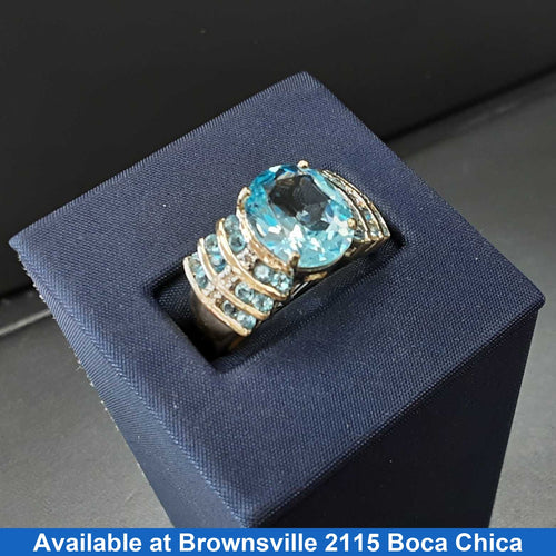 Women's Ring - Yellow Gold 10k (.417) 4.8 grams Size 8.5