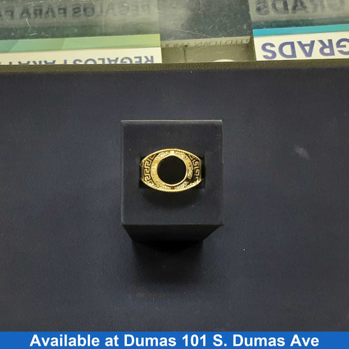 Men's Ring - Yellow Gold 10k (.417) 6 grams Size 10