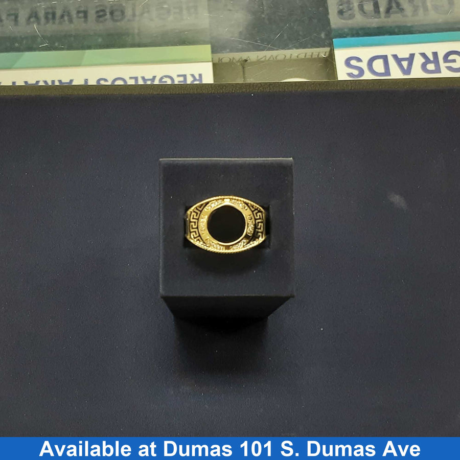 Men's Ring - Yellow Gold 10k (.417) 6 grams Size 10