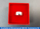 Ring - Wedding Band - Silver 11.2 grams Size 7