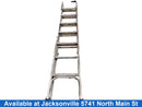 Novmn Silver Extension Ladder