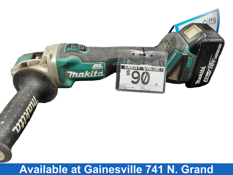 Makita Xag25 Green Cordless Grinder