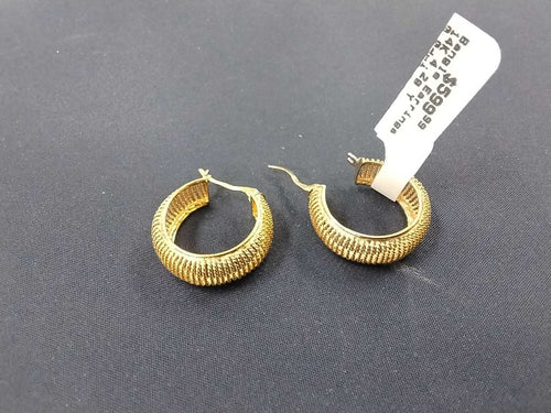 Bangle Earrings - Yellow Gold 14k (.585) 4.2 grams