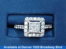 Women's Ring - White Gold 14k (.585) grams Size 20