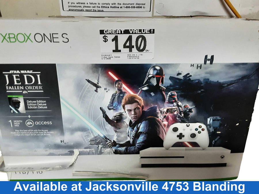 Microsoft Xbox One S (1tb) 1 Tb White Video Game Console