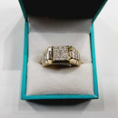 Men's Ring - Yellow Gold 10k (.417) 5.7 grams Size 10