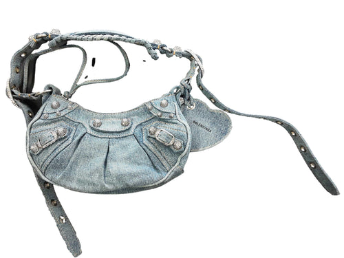 Balenciaga 671309 Blue Purse / Handbag