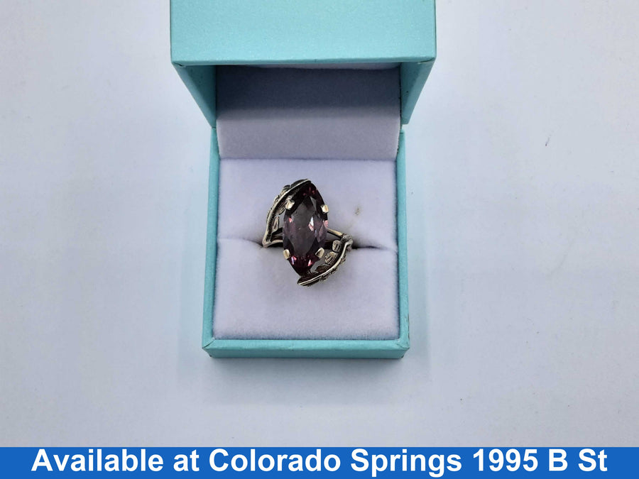 Women's Ring - Solitaire - Yellow Gold 14k (.585) 5.9 grams Size 9