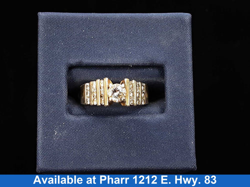 Women's Ring - Yellow Gold 14k (.585) 6.6 grams Size 20