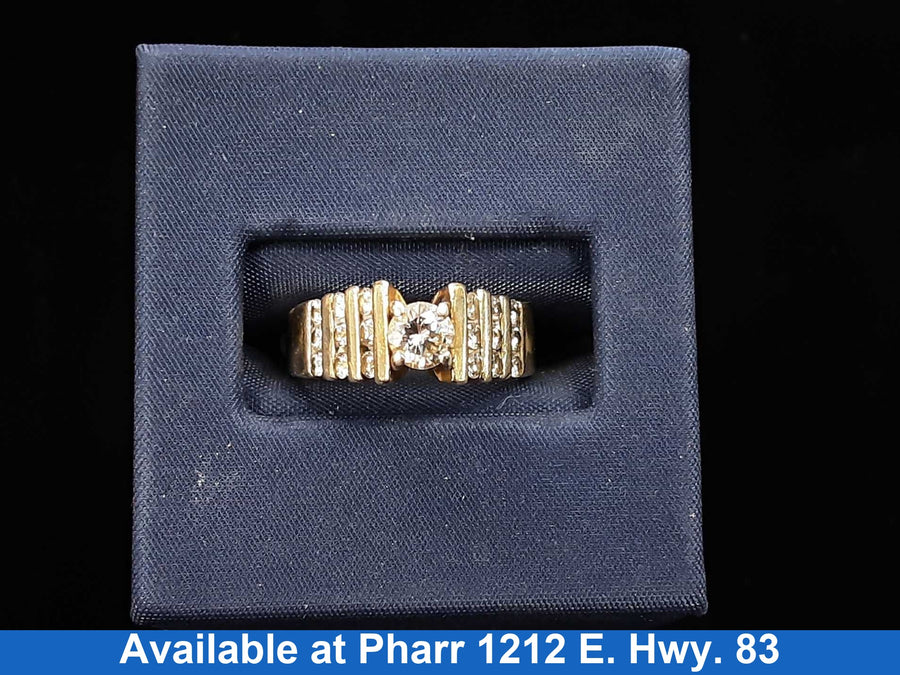 Women's Ring - Yellow Gold 14k (.585) 6.6 grams Size 20