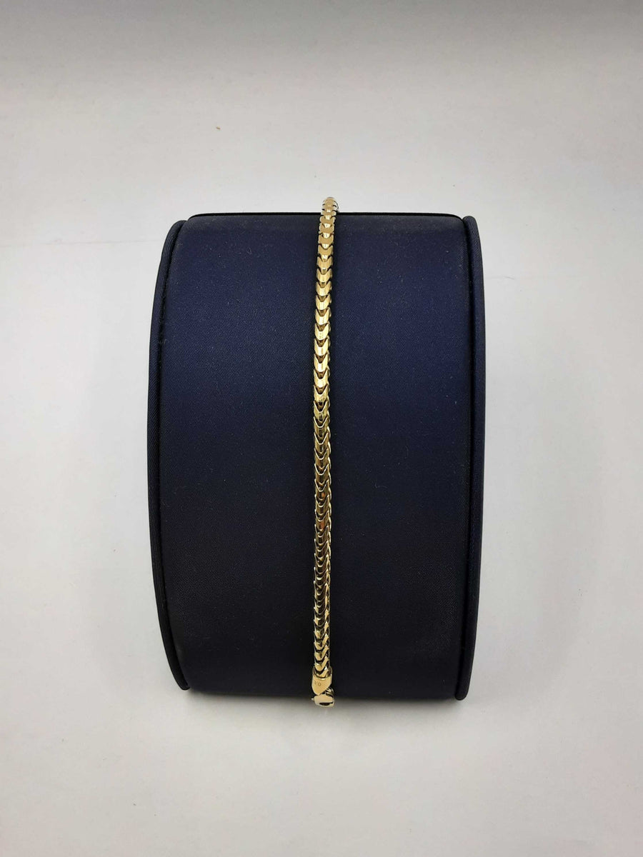 Bracelet - Yellow Gold 14k (.585) 17.3 grams 7 inch