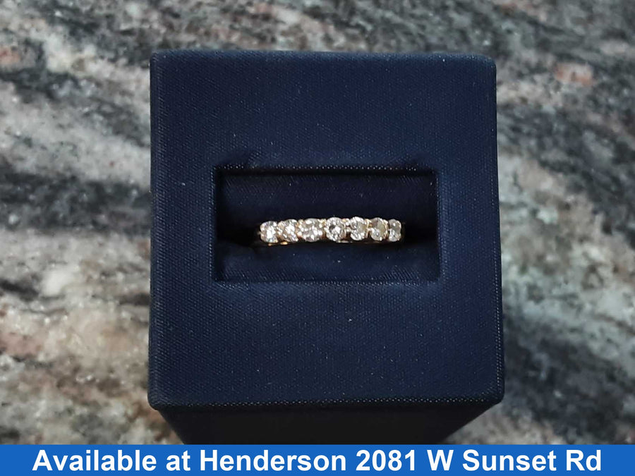 Ring - Wedding Band - Yellow Gold 14k (.585) 2.5 grams Size 6.5