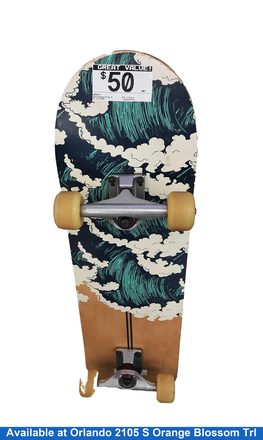 Amrgot Beige / Tan Skateboarding / Longboarding Equipment