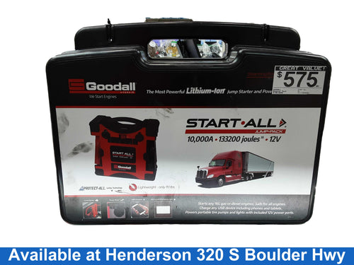 Goodall Start All Red Battery Booster / Jumper