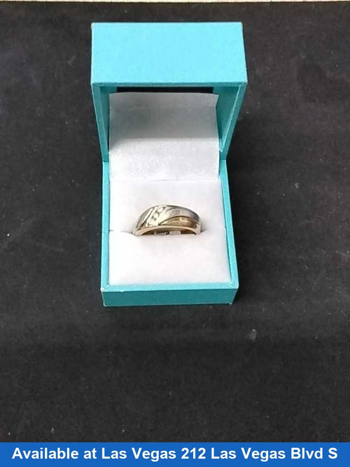 Men's Ring - Yellow Gold 14k (.585) 11.2 grams Size 7.5